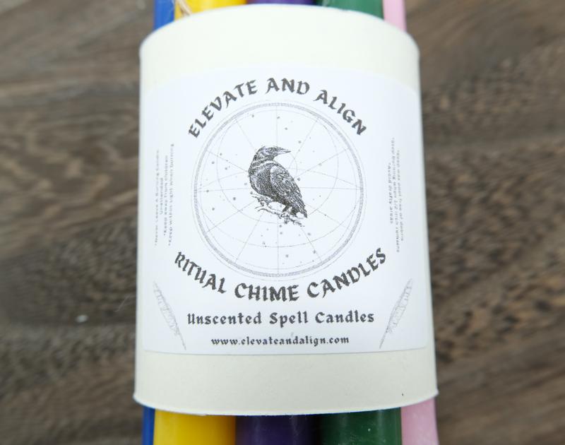 10 Pack 4 Inch Chime Candles Variety Pack Spell Ritual Candles 10 Colors Unscented