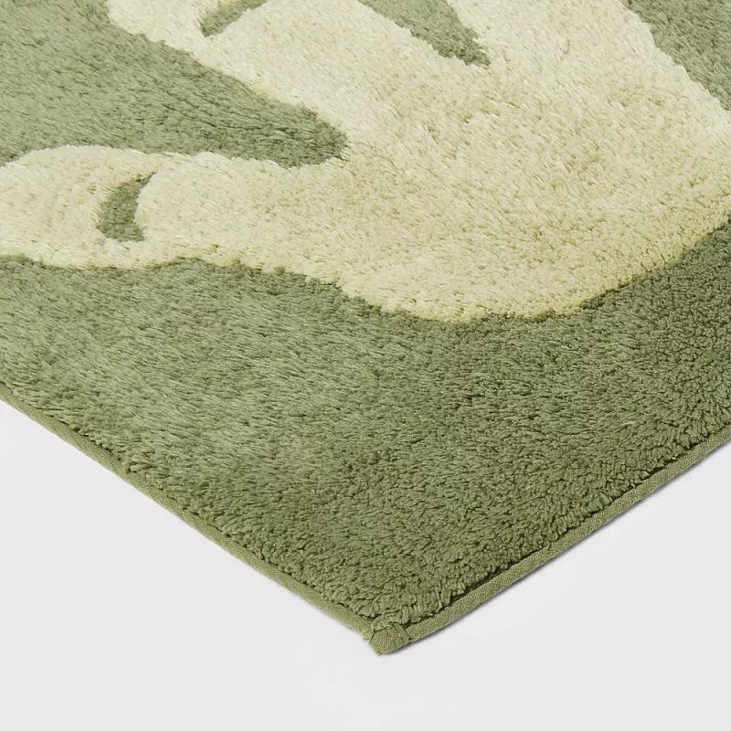 Dinosaur Feet Bath Rug - Cute Dinosaur Feet,Non Slip Bathroom Rug Water Absorbent Bath Rug Mat for, Shower, Bedroom (Dinosaur Feet),Bathroom Rugs Mats Water Absorbent Non-Slip Mat Used in Bathroom, Shower, Room, Etc.