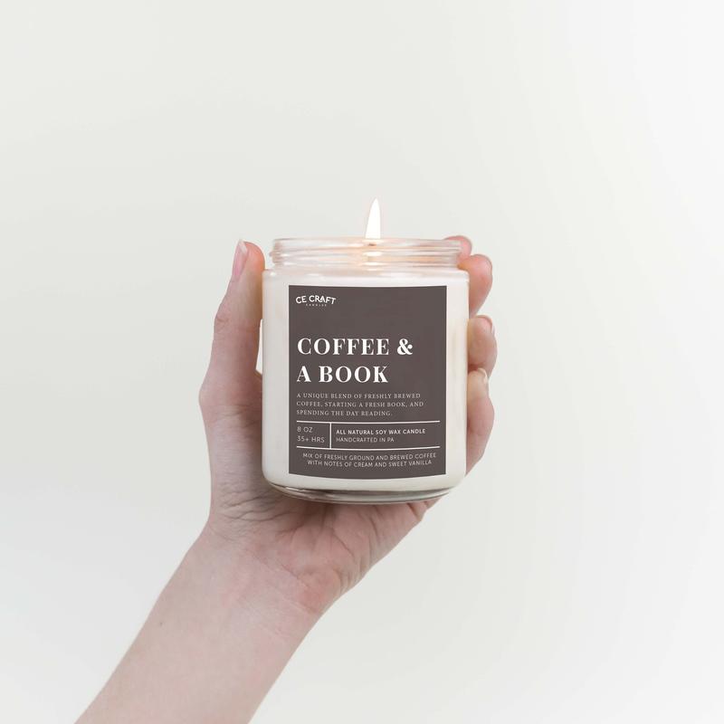 Bookish Themed Scented Candle