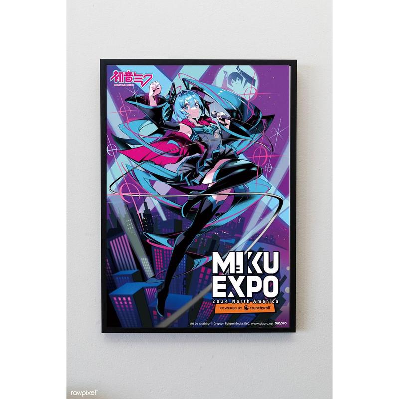 Hatsune Miku World Concert Tour Series Miku EXPO 2024 North America Celebrate 10th Anniversary poster