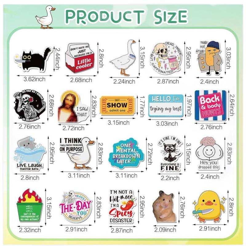 Silly Magnet Set - 20 Pcs for Home Decor