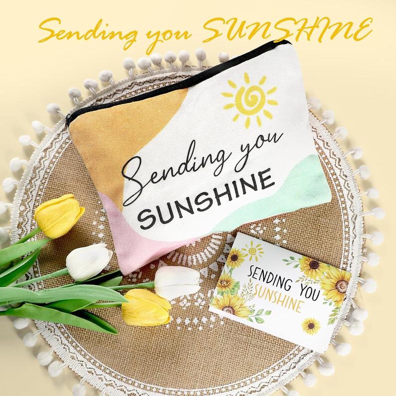 Birthday Gifts for Women, Get Well Soon Gifts Sending Sunshine Sunflower Gift Baskets, Self Care Gifts for Women Her Best Friends Bestie Sister Mom Female, Inspirational Gifts for Women Mother Day