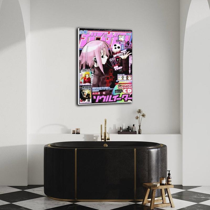 Soul Eater Anime Posters Cool Aesthetic Game Posters Canvas Wall Art Prints for Wall Decor Room Decor Bedroom Decor Gifts Posters