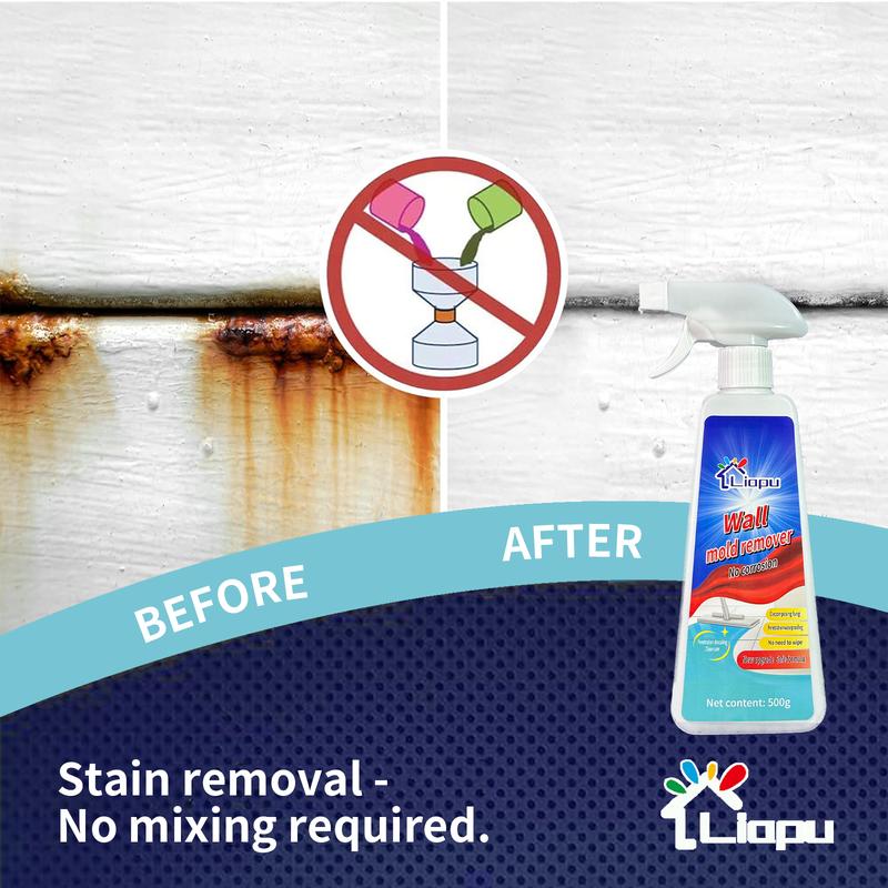 LIAPU  Highly Effective Mould Removal Spray - Prevents Mould Regrowth.