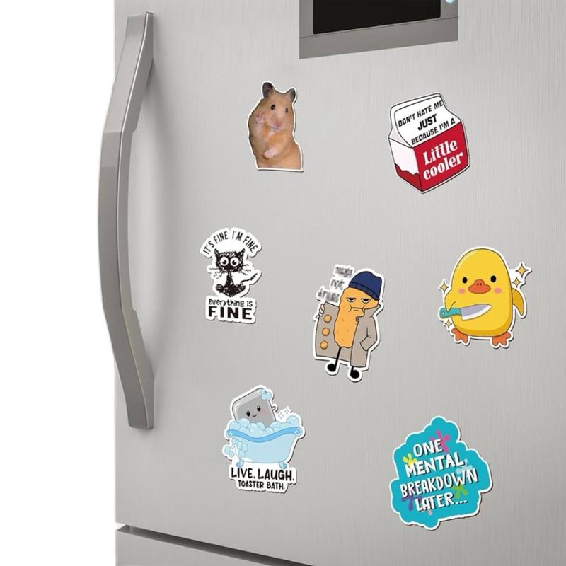 Silly Magnet Set - 20 Pcs for Home Decor