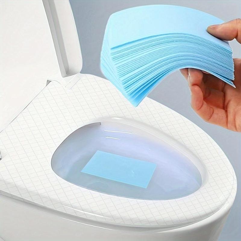 Toilet Cleaning Sheet, 60pcs Toilet Odor Remover Cleaner, Multifunctional Household Floor Cleaning Sheet for Home Dormitory Office Hotel Salon