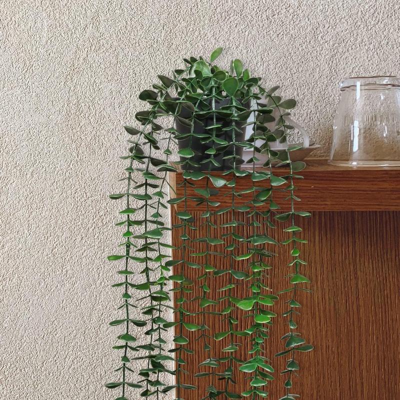 Artificial Hanging Plant, 3 Counts Fake Potted Plant, Fake Hanging Plant for Wall Home Room Office Indoor Decor, Home Decor Supplies