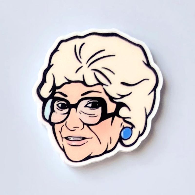 Golden Girls Fridge Magnet Set - Funny Nostalgic Retro Kitchen Decor Gifts