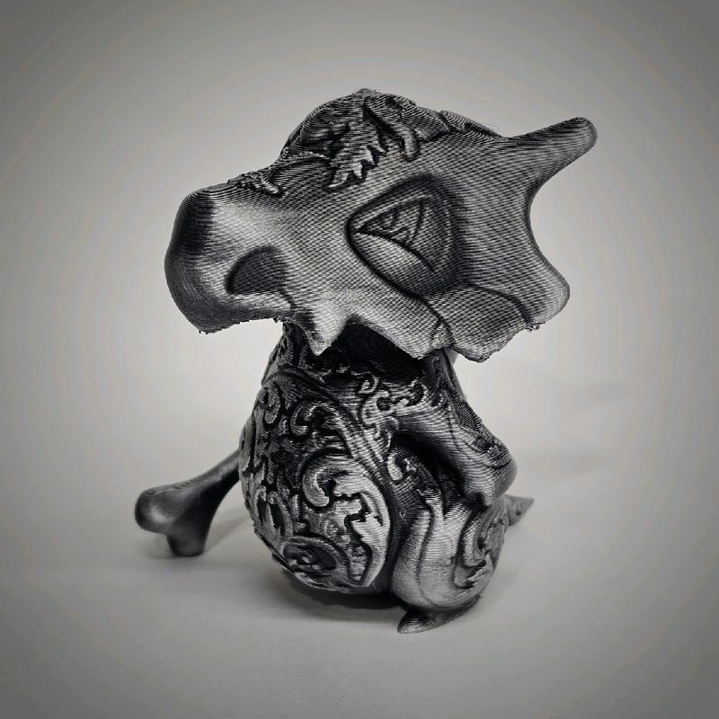 Cubone 3d Printed Pokemon Statue