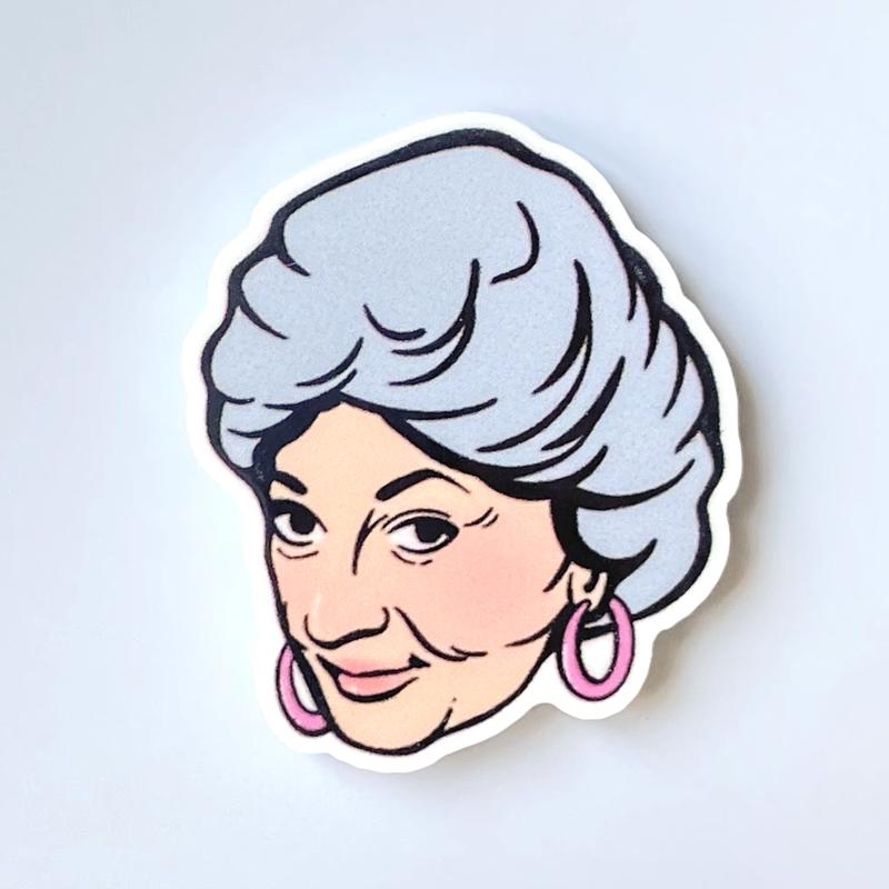 Golden Girls Fridge Magnet Set - Funny Nostalgic Retro Kitchen Decor Gifts