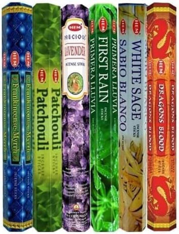 Assorted Hexa Combo Incense Sticks (Assorted Incense Sticks) Floral Fragrance Floral Fragrance Floral Fragrance Floral Fragrance Pack Lavender Scented Perfume Scented Perfume Scented Perfume Aroma Freshener