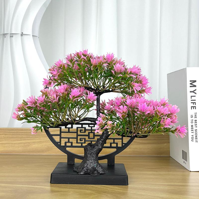 Artificial Plant Ornament, 1 Count Desktop Faux Indoor Plant Decoration, Decorative Plant for Home Living Room Bedroom Dining Room, Home Decor