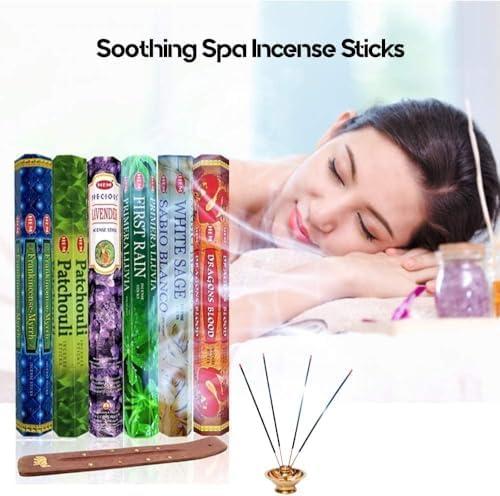 Assorted Hexa Combo Incense Sticks (Assorted Incense Sticks) Floral Fragrance Floral Fragrance Floral Fragrance Floral Fragrance Pack Lavender Scented Perfume Scented Perfume Scented Perfume Aroma Freshener