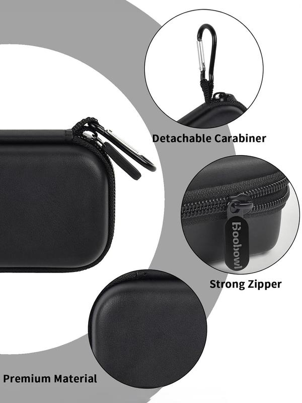 Portable Power Bank Storage Holder, Zipper Power Bank Case, Travel Organizer for Anker Nano Power Bank with Built-in Lightning Connector