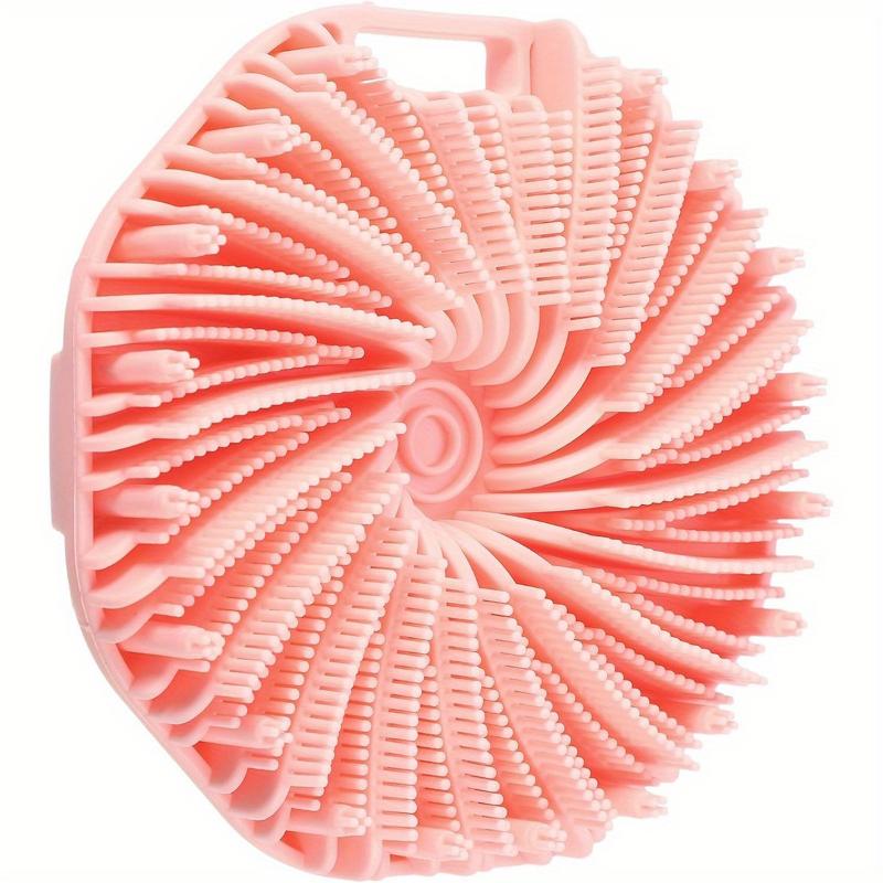 Soft Silicone Body Scrubber Brush - Deep Exfoliating & Cleansing - Durable Shower Loofah Alternative for All Skin Types - Quick-Drying, Hygienic, and Perfect for Sensitive Skin