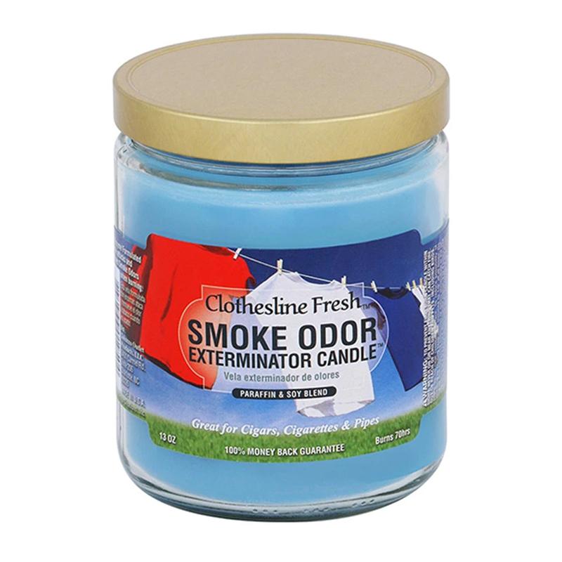 Smoke Odor Exterminator Candle 13oz | Scented Jar Candles Decor Light Freshener Ornaments Perfume