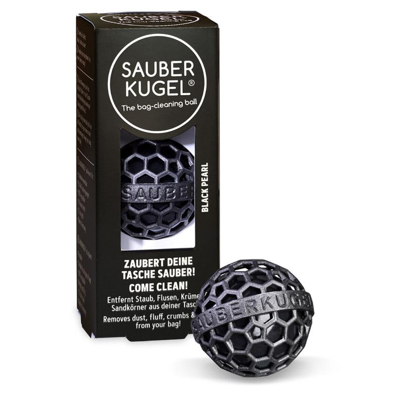 Sauberkugel - The Clean Ball - Keep your Bags Clean - Sticky Inside Ball Picks up Dust, Dirt and Crumbs in your Purse, Bag, Or Backpack Accessories Laundry Plastic