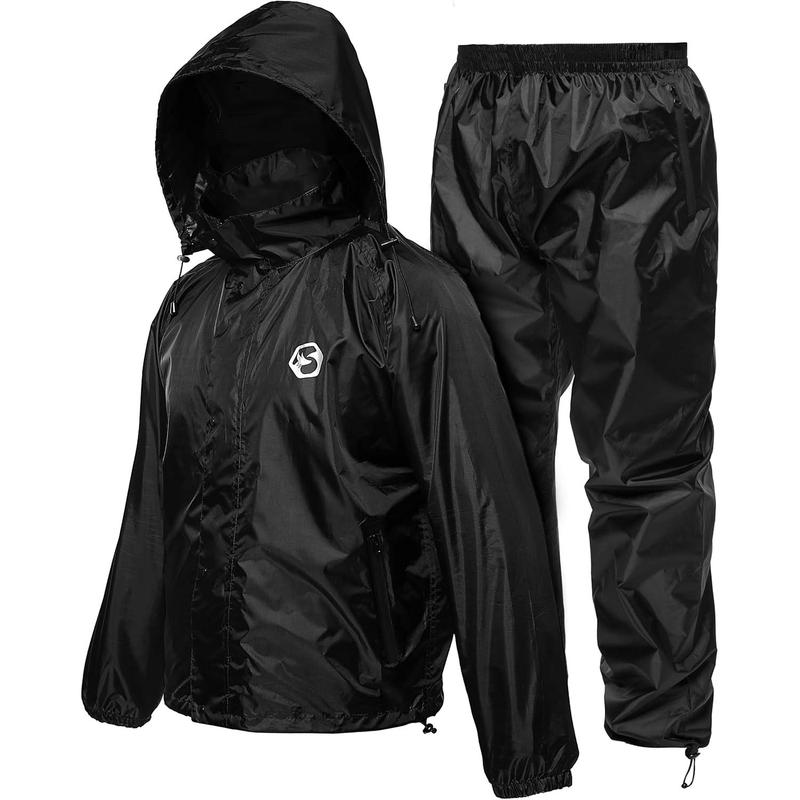 Waterproof Rain Suit – Durable Breathable Lightweight Rainwear for Men & Women Perfect for Motorcycle Golf Fishing