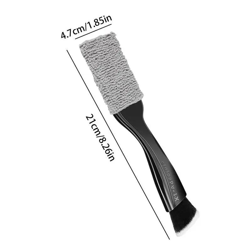 Car Air Outlet Cleaning Brush, Multifunctional Double-ended Car Cleaning Brush, Keyboard Brush, Car Interior Cleaning Tool