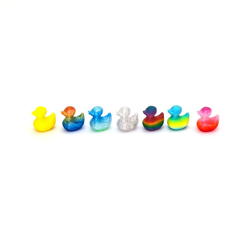 Tiny Ducks - Miniature Ducklings Figurines - Quack-tastic Charm in Every Box! Decor Ornaments Gift