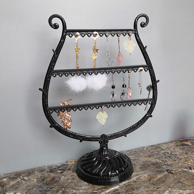 Creative Jewelry Storage Rack without Jewelry, 1 Count Vintage Earring Organizer, Jewelry Display Stand, Home Organizer for Bedroom, Home Accessories