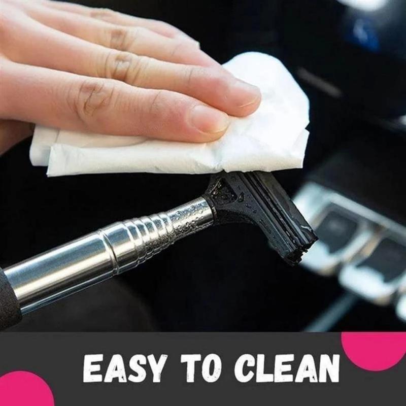 Car Rearview Mirror Cleaning Brush, Portable Retractable Car Rearview Mirror Cleaning Tool, Quick Cleaning Water Mist & Dirt Tool