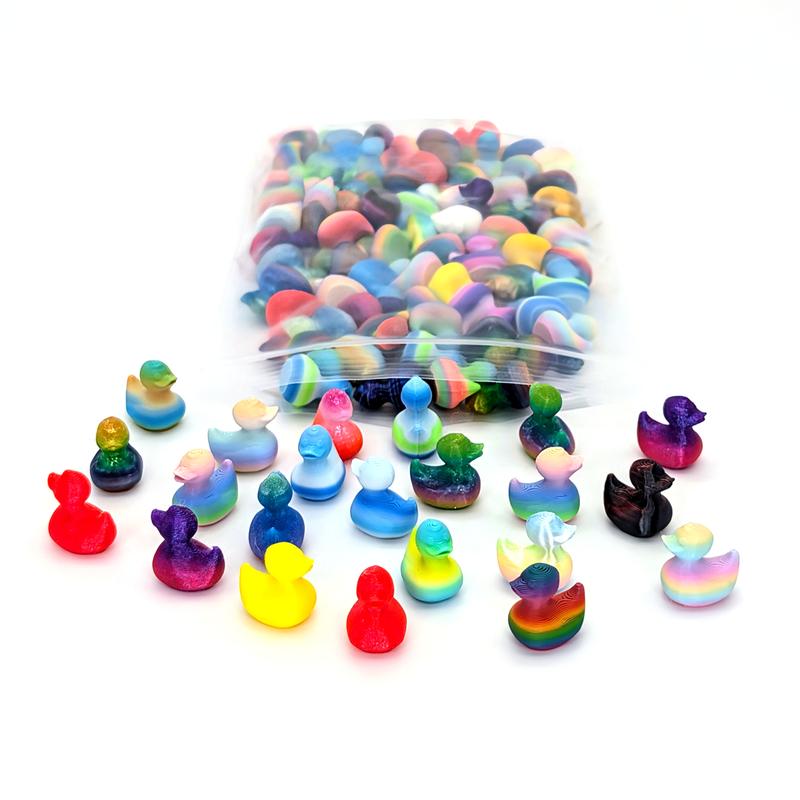 Tiny Ducks - Miniature Ducklings Figurines - Quack-tastic Charm in Every Box! Decor Ornaments Gift