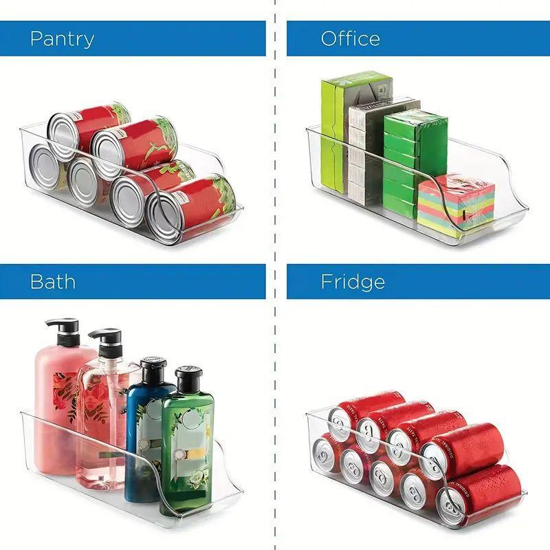 Refrigerator Organizers, Soda Can Dispensers, Clear Plastic Drink Holders, Fridge Organizer, Room Organizer, Kitchen Accessories, Gadgets for The Home, Kitchen Gadgets, Dorm Essentials, Home Decor, Summer for Gift