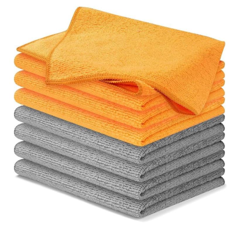 8 Pcs Microfiber Cleaning Cloth - 12