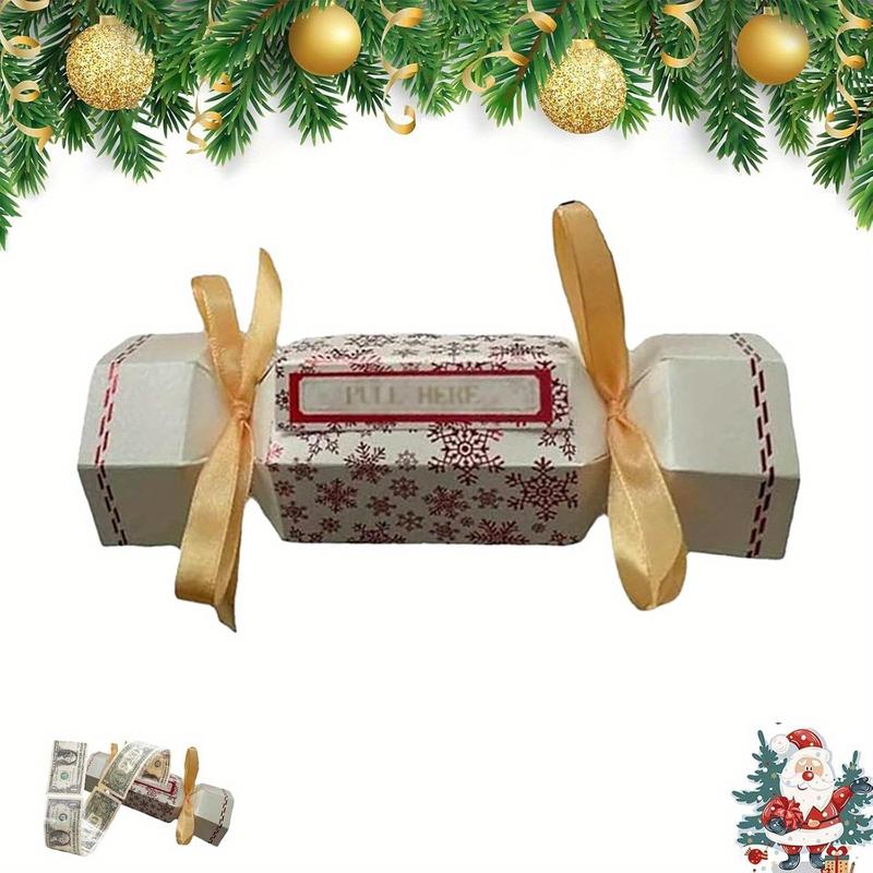 4pcs 8pcs 12pcs Christmas Surprise Money Bag,  Surprise Money Gift box, 2024 DIY Christmas Surprise Kit, Cash Gift bag, Christmas Party Surprise Cash Gift Box Christmas Cash Christmas Themed