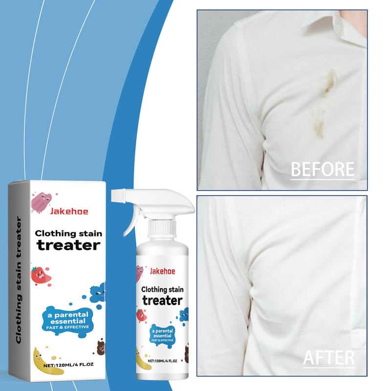 Messy Eater Stain Treater - 120ML Clothing Stain Treater - Newborn & Baby Essentials - No Dry Cleaning Food, Grease, Coffee Off Laundry, Underwear, Fabric - Stain Remover Spray