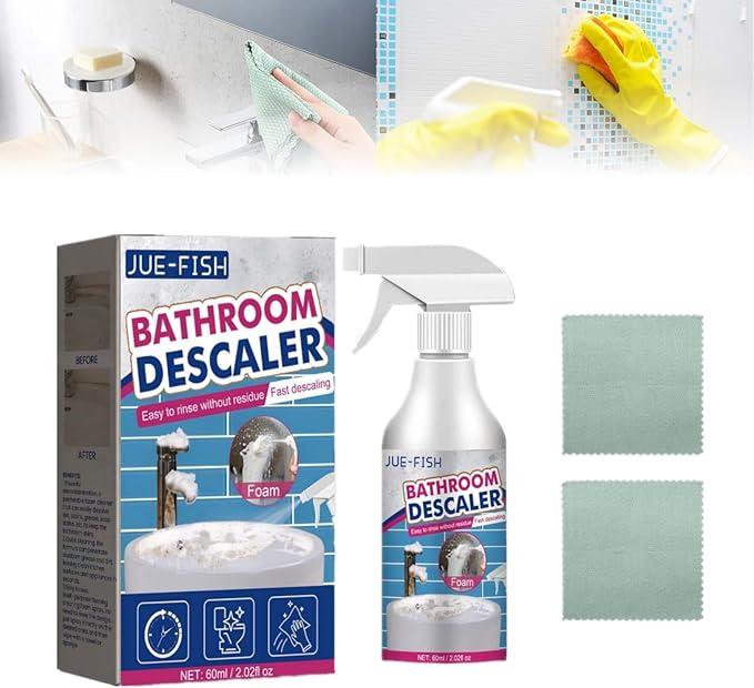 Stubborn Stains Cleaner, Multipurpose Bathroom Foam Cleaner, Bathroom Descaler Cleaner, Descaler To Tile Faucet Remover