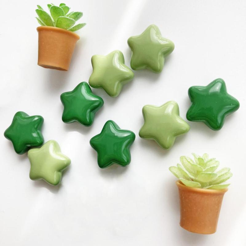 Star Shaped Fridge Magnet, 10pcs set Cute Star Shaped Refrigerator Magnet, Home Decor for Kitchen, Kitchen Decoration Supplies