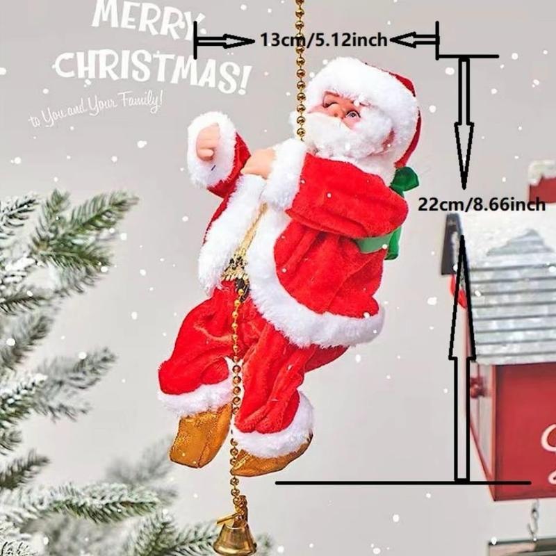 Santa Claus Christmas Present Decorations for Festive Home Parties