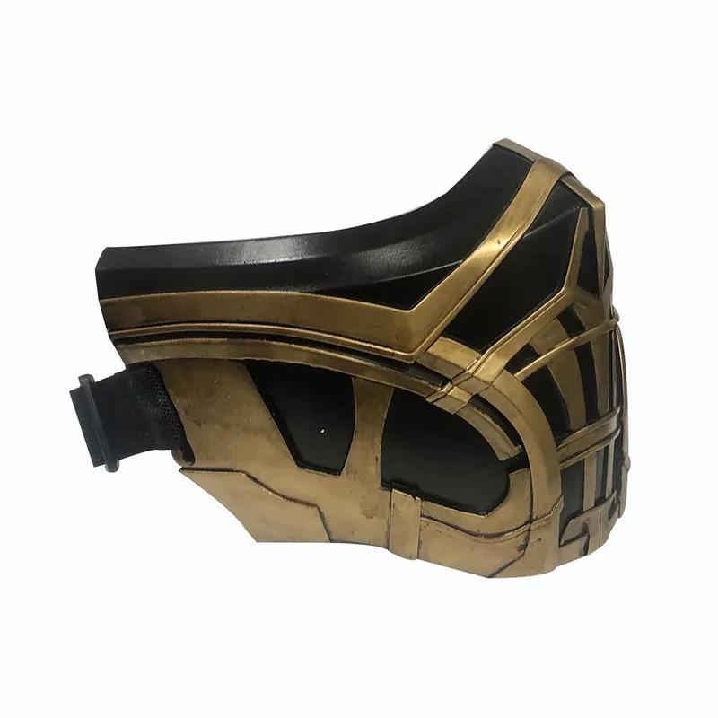 New Mortal Kombat Sub-Zero Scorpion Mask Cosplay Props Anime Masks Halloween Mask Game Kombat Role-playing Masque Half Face Mask