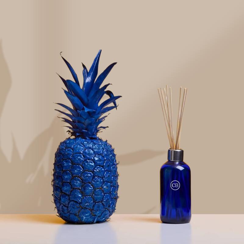 Capri Blue Volcano Candles 19 oz - Reed Oil Diffuser 8 Fl oz - Volcano - Comes with Diffuser Sticks, Oil, and Glass Bottle - Aromatherapy Diffuser