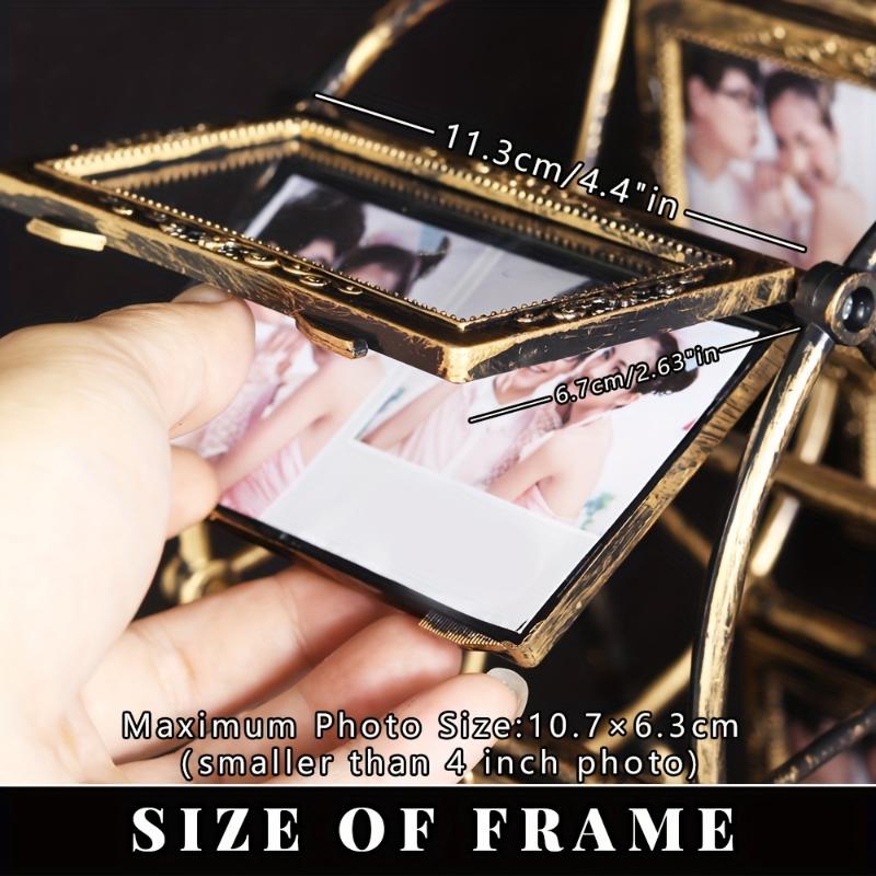 Vintage Ferris Wheel Rotating Photo Frame - 4