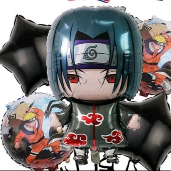 5PC NARUTO BALLOONS