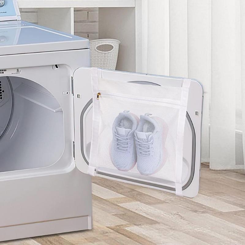 Washing Bag with Elastic Strap, Durable Fabric Laundry Bag for Shoes & and Clothes, Washing Bag for Washing Machine