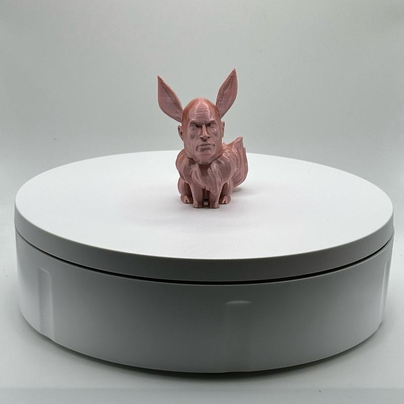 Eevee Rock 3D Printed