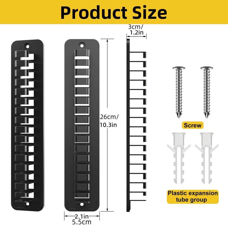 Wall Mounted Hat Organizer, 1 2 Counts Space Saving Hat Storage Rack, Versatile Display & Storage Rack for Door Or Closet