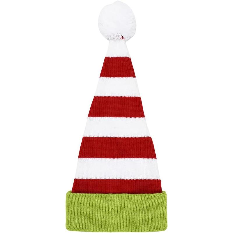 Bioworld Grinch Adult Christmas Santa Hat (One Size) Multicolored