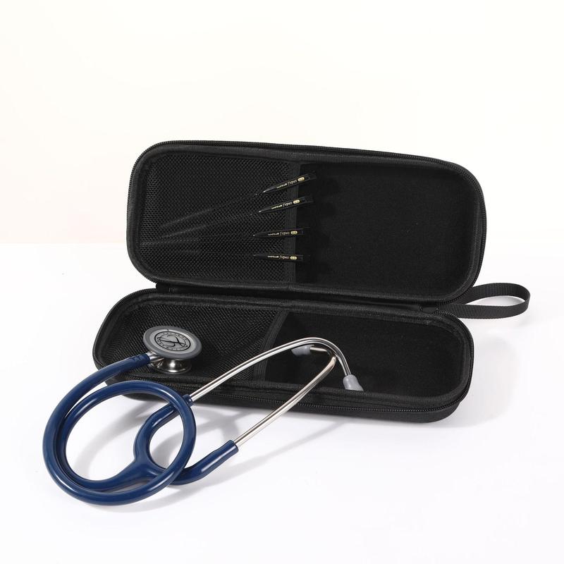 Stethoscope Storage Bag, 1 Count Portable Bag with Zipper & Lid, Multifunctional Storage Bag for Home Office Outdoor Travel