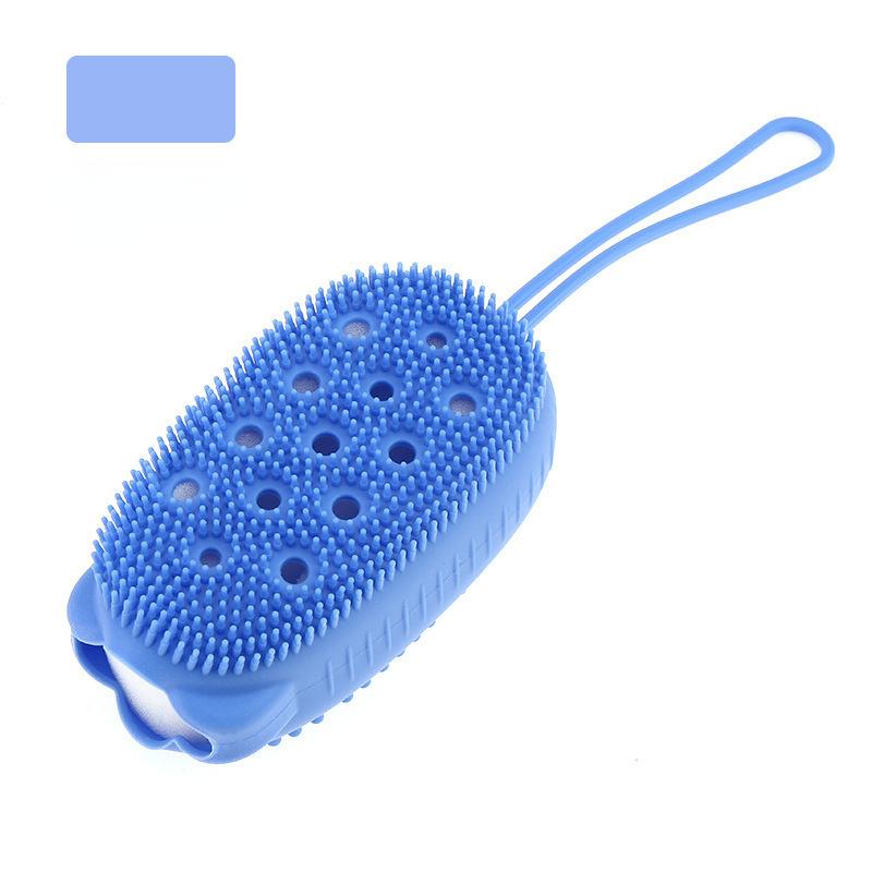  1pc Exfoliating Silicone Body Scrubber Easy To Clean, Long Lasting, And More Hygienic Than Traditional Loofah