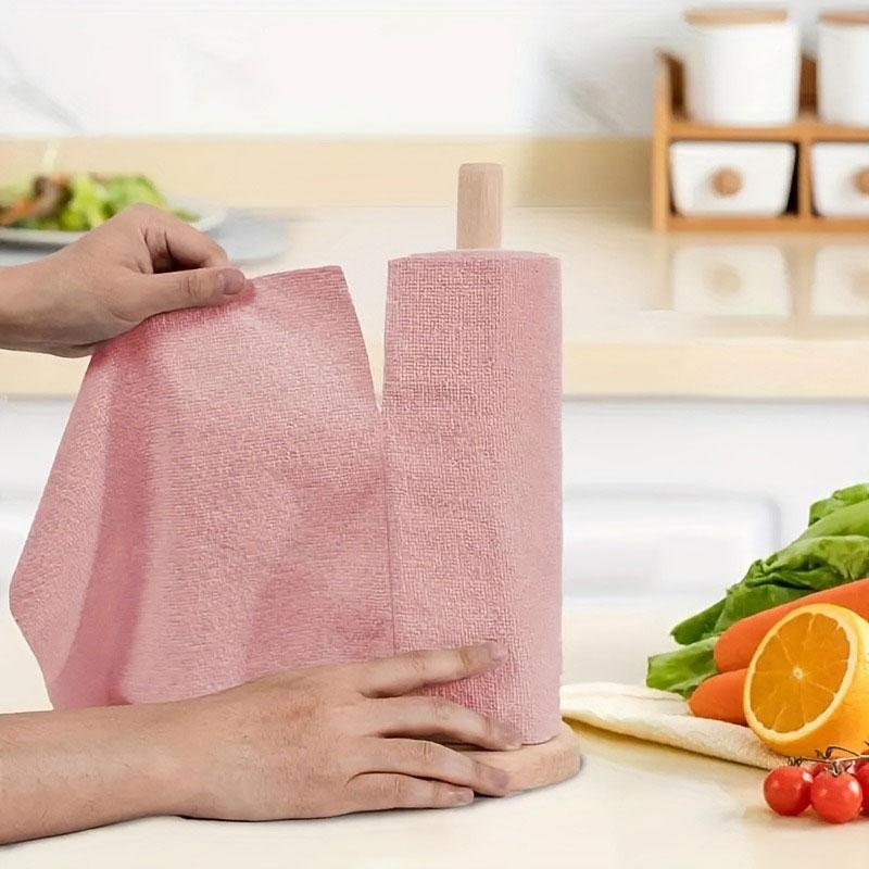 Reusable Cleaning Cloth, 20pcs roll Kitchen Cloth, Microfiber Towel Roll, Dish Cloth, Kitchen Roll, Cleaning Products, Cleaning Tools