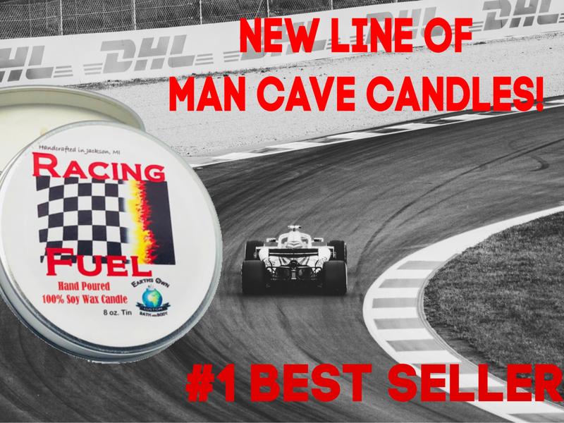 Racing Fuel Soy Wax Candle | Hi Octane 110 Vp Dupe Scent Loved by Race Fans | Hand Poured | Zero Waste | 3 Sizes! | Unique Gift | Gift for Him | Gift for Her | Race Track | Black Friday Cyber Monday Christmas Deal | Birthday | Boss | Made in USA