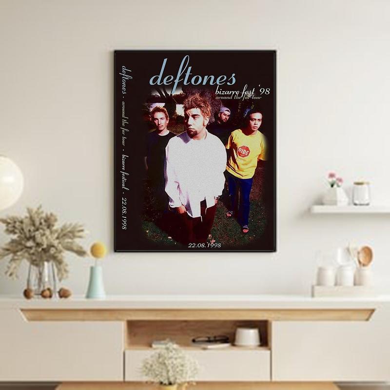 Music Band Poster, Deftones , Saturday Night Wrist Poster, 1999 Deftones Poster