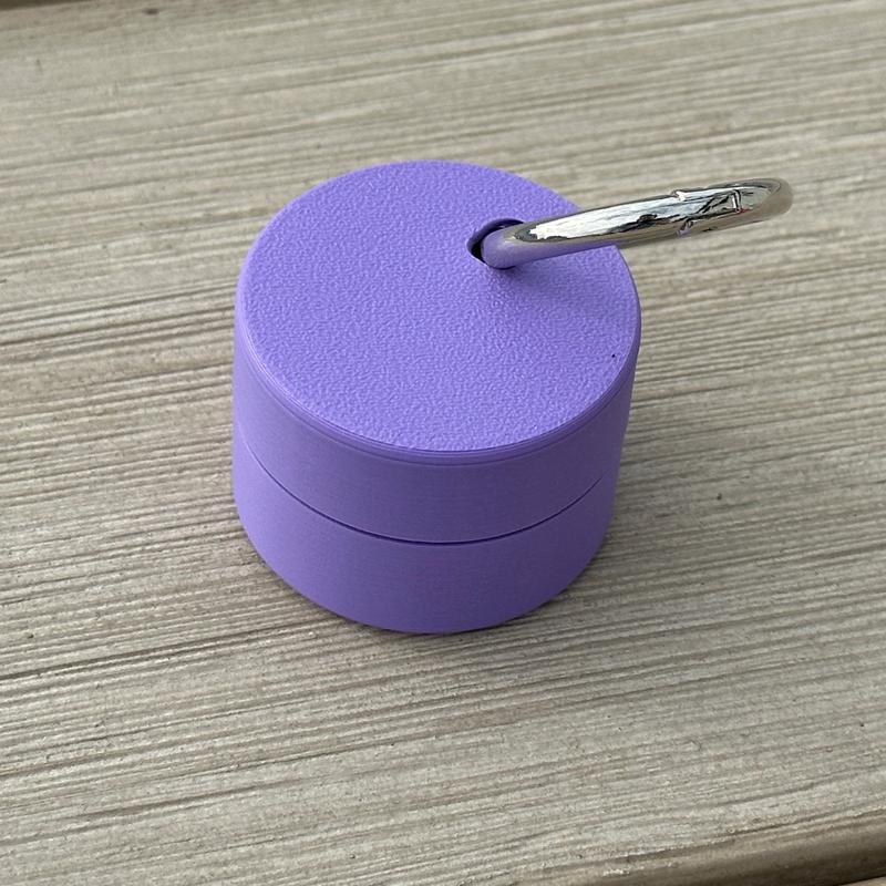 Airtag Travel Ring Box | Keychain Ring Box | Travel Jewelry Holder | Travel Pill Box