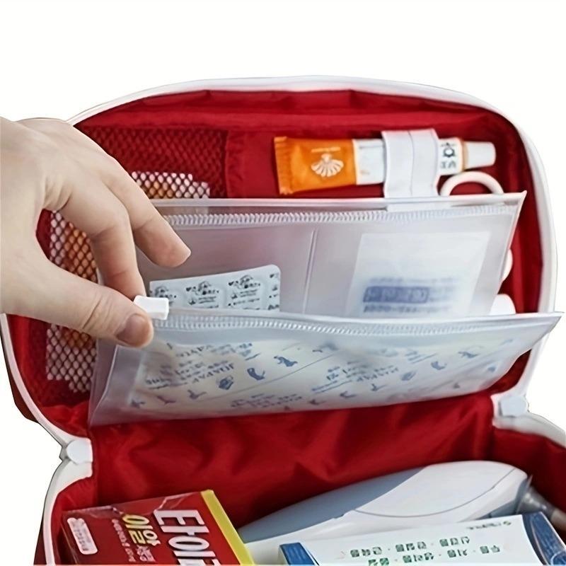 Portable Empty Medicine Storage Bag, 1 Count Travel Medicine Storage Bag, Travel Pouch for Outdoor Camping