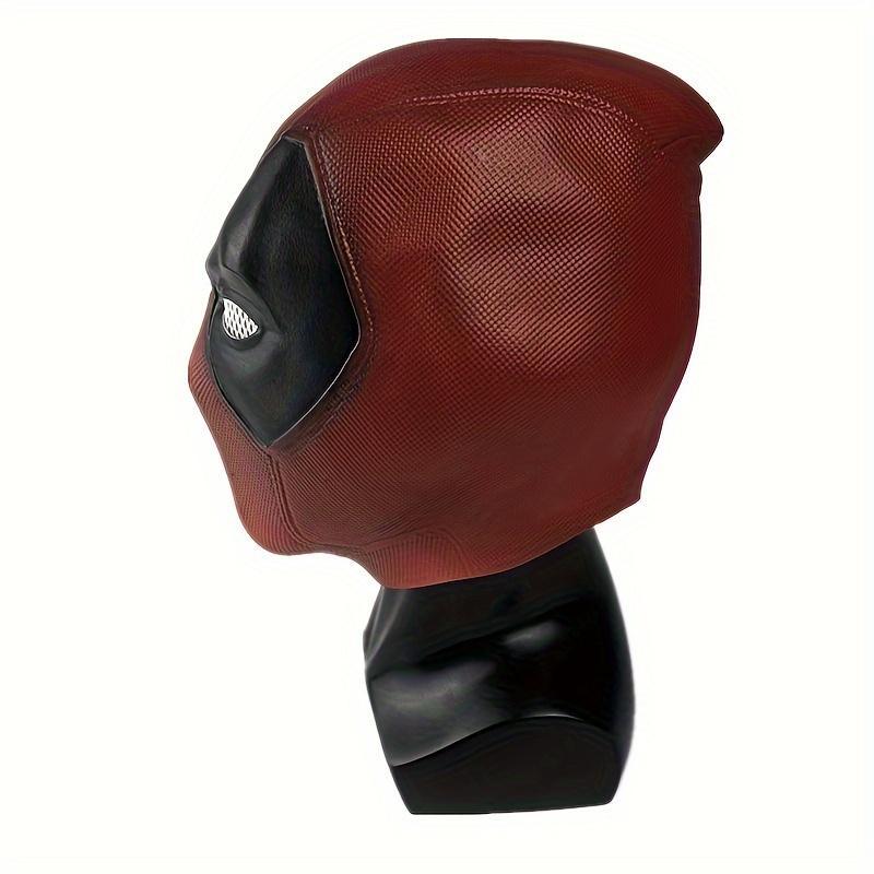 (Free Shipping)  Latex Deadpool Headgear Mask - Realistic Design, Comfortable Wear, Perfect for Halloween, Christmas, Cosplay, Dress-up, and Party Events - High-Quality, Durable, and Easy to Clean